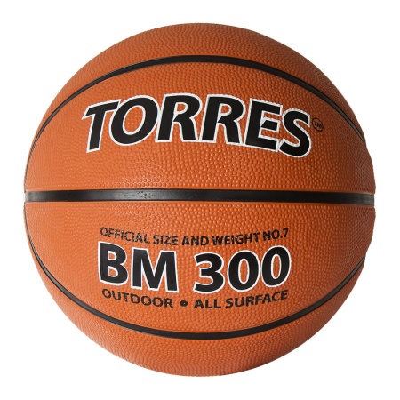 Купить Мяч баскетбольный  "TORRES BM300" р.5 в Гдове 