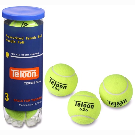 Купить Мяч для большого тенниса Teloon 626Т Р3  (3 шт) в Гдове 