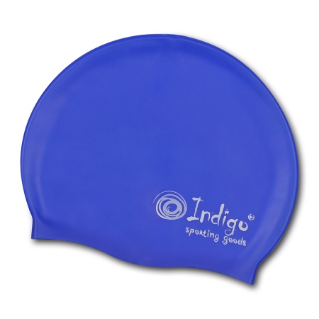 Купить Шапочка для плавания силиконовая Indigo однотонная  в Гдове 