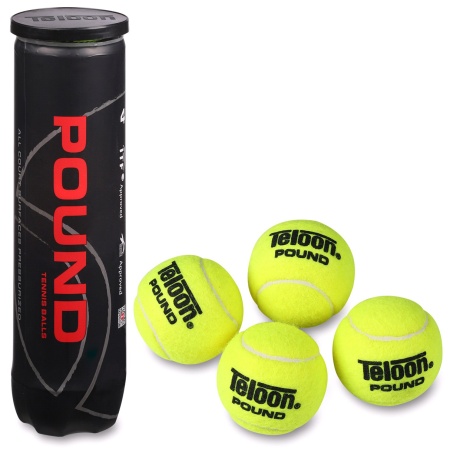 Купить Мяч для большого тенниса Teloon 828Т Р4  (4 шт) в Гдове 