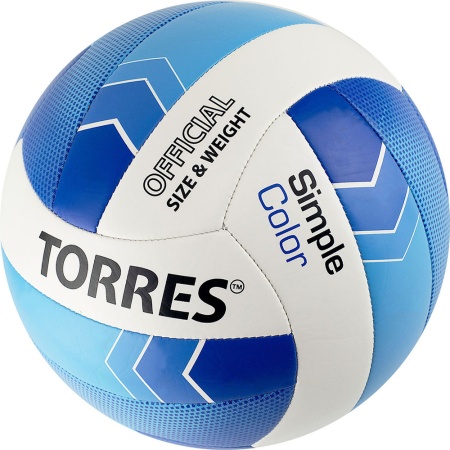 Купить Мяч волейбольный Torres Simple Color любительский р.5 в Гдове 
